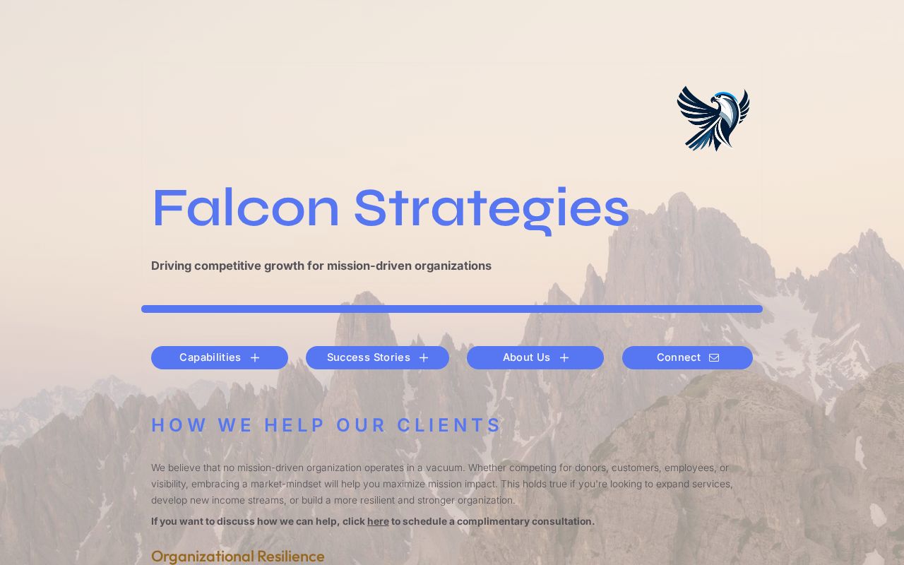 Falcon Competitive Falcon Strategies